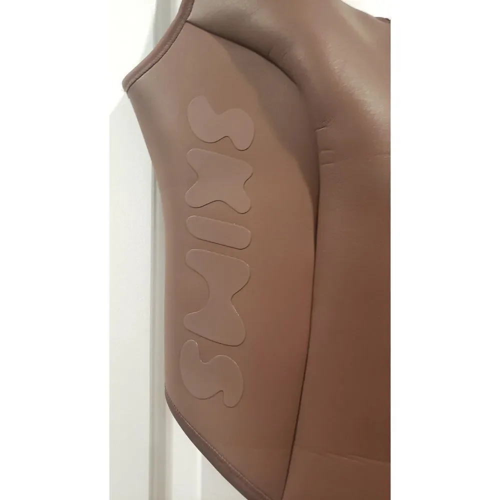 Skims RUBBERIZED SCUBA‎ SWIM SCOOP NECK ONE PIECE Swimsuit Size 3X - NWT